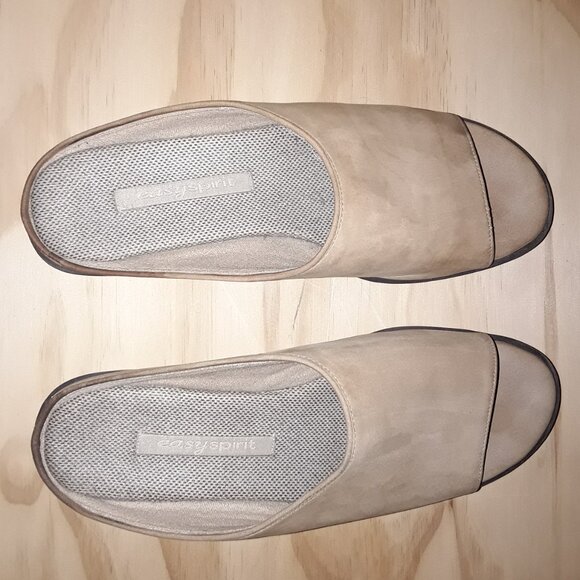 Easy Spirit open toe mules | suede leather upper | womens | Size 7 M - Picture 12 of 14